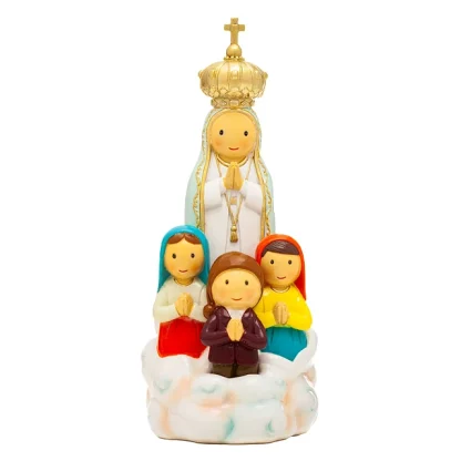 Aparição de Fátima c/ nuvem, 16cm €19,99 SKU: 18514 little drops of water