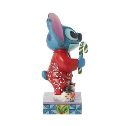 Christmas PJs Stitch Figurine 6015008~disney traditions jim shore natal ohana stitch