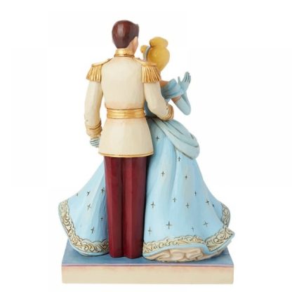 Cinderella & Prince Love Figurine 6015016 Featuring the iconic Cinderella ahead of her 75th Anniversary in 2025, w jim shore disney traditions cinderela topo de bolo casamento cinicienta