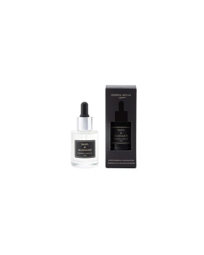 Aceite Esencial Basil & Mandarin 30ml Óleo para difusor 30cml Cereria Mollá: Raspberry & Black Vanilla cereria mollá difusor