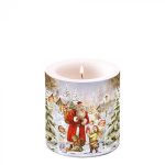 Candle small Santa bringing presents Article number 39217970