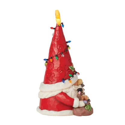 Santa Gnome with Lights 6015474 Gingerbread Gnome Figurine 6015435 jim shore heartwood creek natal pai natal papá noel gnomo duende