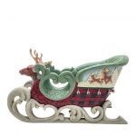 Open Sleigh Figurine 6015444 jim shore natal trenó trineo natal navidad