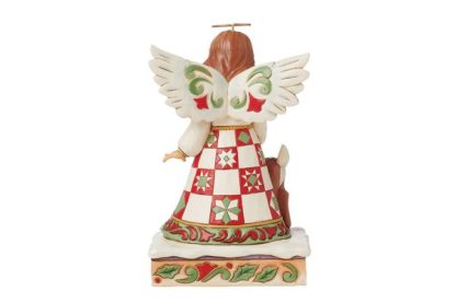 Christmas Angel with Deer 6015532 jim shore heartwood creek ángel anjo natal navidad