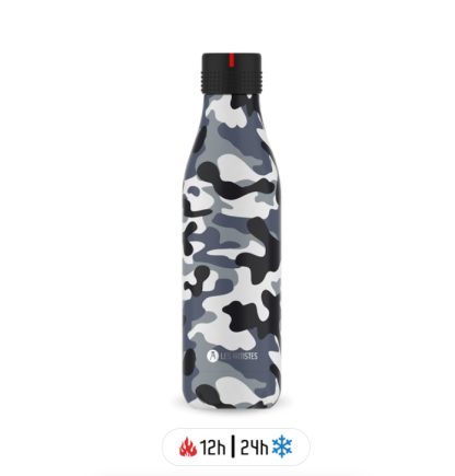 Insulated Bottle 500ml Camo A-8162 les artistes garrafa térmica termo