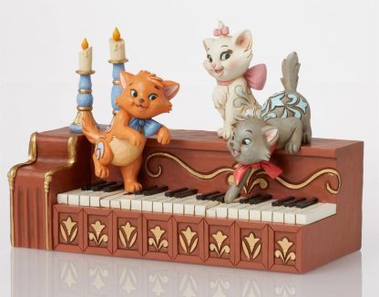 The Aristocats Disney Traditions Aristocats Kittens on Piano Figurine (Jim Shore) BY ENESCO, LLC - BRANDS DISNEY, THE ARISTOCATS disney traditions jim shore aristogatos marie