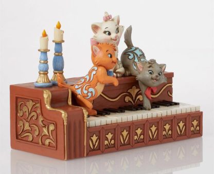 The Aristocats Disney Traditions Aristocats Kittens on Piano Figurine (Jim Shore) BY ENESCO, LLC - BRANDS DISNEY, THE ARISTOCATS disney traditions jim shore aristogatos marie