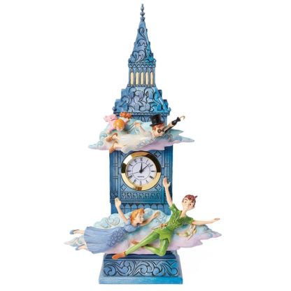 Peter Pan Clock 6015025 disney traditions peter pan relógio enesco