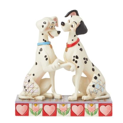 101 Ways to Love You (Pongo & Perdita Figurine) 6016331 disney traditions