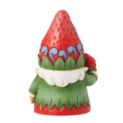 Berrylicious (Strawberry Gnome Figurine) 6016375 gnomo duende jim shore heartwood creek