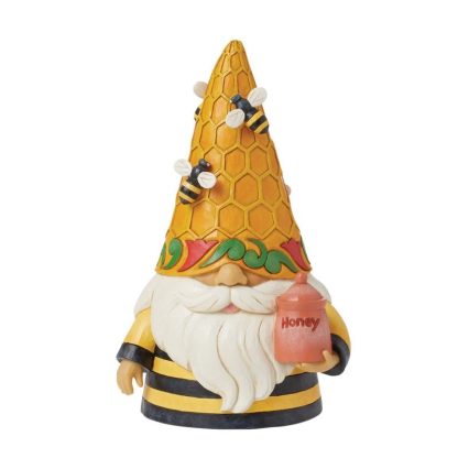 Bee-ing Cute (Beehive Gnome Figurine) 6016374 gnomo jim shore heartwood creek