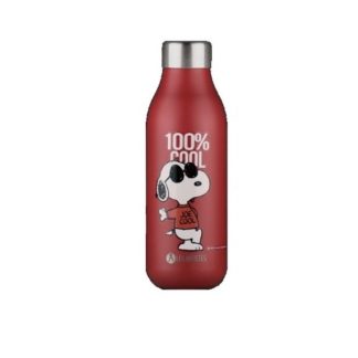 a-4376 cool snoopy bottle les artistes garrafa térmica termo peanuts