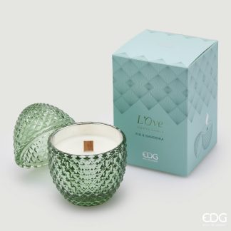 EGG CANDLE WITH FRAGRANCE H.12 D.8 C4 Cod. 6100007AGWV Variation GINGER & WARM VANILLA velas páscoa pascua mesa ovo huevo