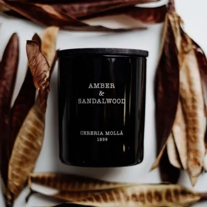 Vela Amber & Sandalwood 230gr vela cereria mollá ambar sândalo