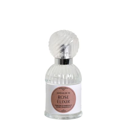 Nouveau Coffret Les Intemporelles en Fleurs parfum d'ambiance 30 ml et décor parfumé - Rose Élixir gesso perfumado mathilde m. yeso plaster