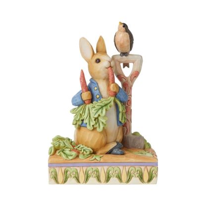 Peter Rabbit in the Garden JIM SHORE HEARTWOOD CREEK jim shore heartwood creek coelho conejo páscoa