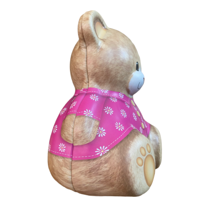 Lata Urso Teddy Bear camisola Rosa 16cm - Image 2