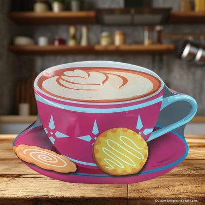 Lata Chávena Cappucino XL Rosa - Image 2