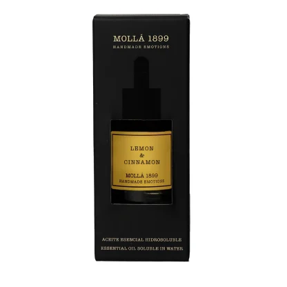 Lemon & Cinnamon - Aceite Hidrosoluble 30 ml. Cerería Mollá