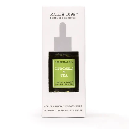 Citronela & Tea - Aceite Hidrosoluble 30 ml. Citronela & Tea - Aceite Hidrosoluble 30 ml. Cerería Mollá