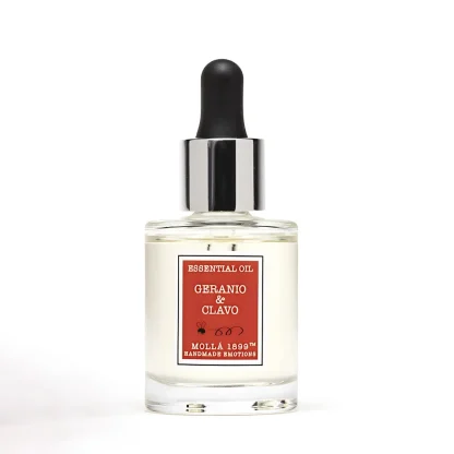 Geranio & Clavo - Aceite Hidrosoluble 30 ml. Cerería Mollá
