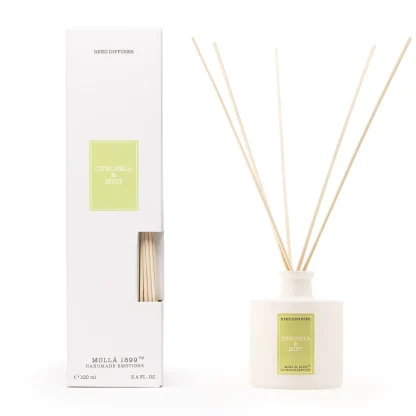 Citronela & Mint - Mikado 100 ml. Cerería Mollá