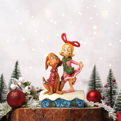 Cindy & Max Figurine 6015220 grinch enesco jim shore heartwood creek natal navidad