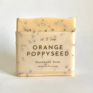 Sabonete Artesanal - Orange Poppyseed Sabonete Artesanal - Sunshine sabonete sabão jábon let it soap talco