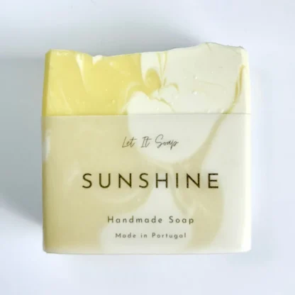 Sabonete Artesanal - Sunshine sabonete sabão jábon let it soap talco