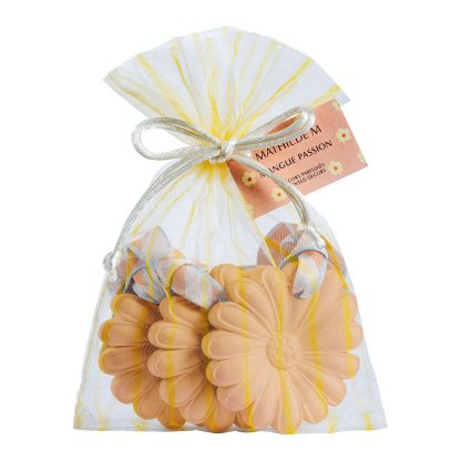 Pochon de 3 décors parfumés Bain de Soleil - Mangue Sorbet gesso yeso perfumado mathilde m.