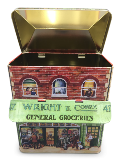 Lata grande Groceries / Mercearias: 21cm