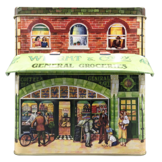 Lata grande Groceries / Mercearias: 21cm