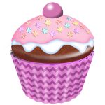Lata Cupcake XL Rosinha Doces