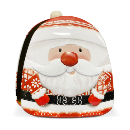 Lata Pai Natal Gorducho 17cm