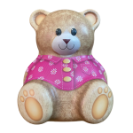 Lata Urso Teddy Bear camisola Rosa 16cm