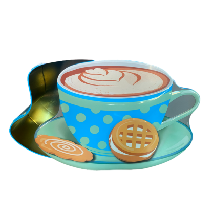 Lata Chávena Cappucino XL Azul