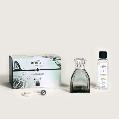 Coffret Lâmpada Catalítica Lilly Vert + 250ml Terre Sauvage