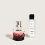 Coffret Lâmpada Catalítica Spirale Burgundy + 250ml Bagas Goji