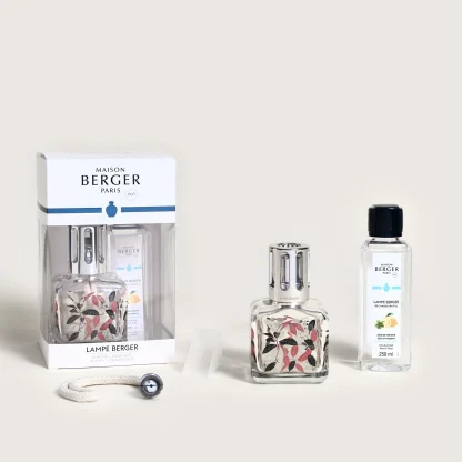 Coffret Lâmpada Catalítica Folhas + 250ml Zest de Verbena