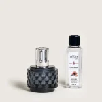 Coffret Lâmpada Catalítica Variation Cinza + 250ml Velours D'Orient