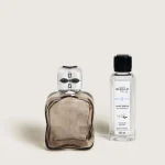 Coffret Lâmpada Catalítica Cosy Marron / Castanha + 250ml Musc Cocoon