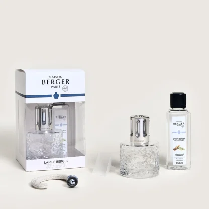 Coffret Lâmpada Catalítica Mirage Transparente + 250ml Puro Chá Branco - Oferta