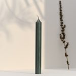 Bougies la Française: Vela castiçal 20cm Verde Intemporal – 1 unidade