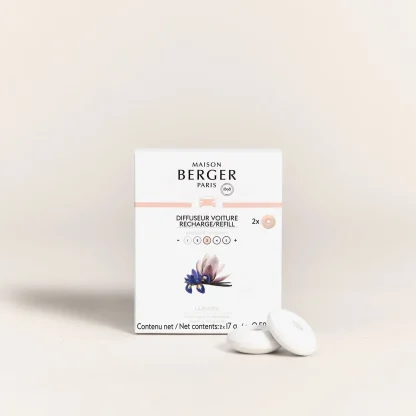 Duas recargas para difusor carro Liliflora (intensidade 3 de 5)