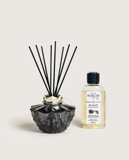 Conjunto Mikado Kali Noire + 200ml Splendeur Vanillée: Maison Berger Paris
