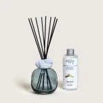 Difusor Mikado Mineral Branco e Azul: 180ml Puro Chá Branco