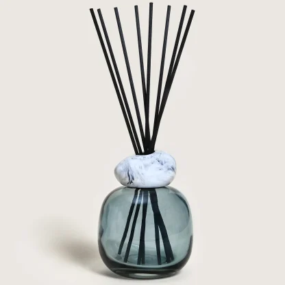 Difusor Mikado Mineral Branco e Azul: 180ml Puro Chá Branco
