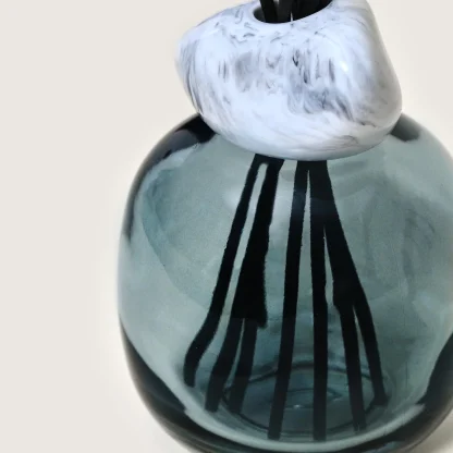 Difusor Mikado Mineral Branco e Azul: 180ml Puro Chá Branco