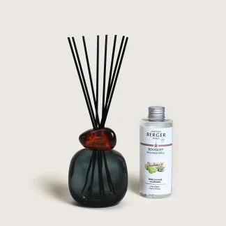 Difusor Mikado Mineral Preto e Âmbar: 180ml Terre Sauvage