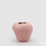 Vaso Morango Rosa pequeno: 16cmx17cm